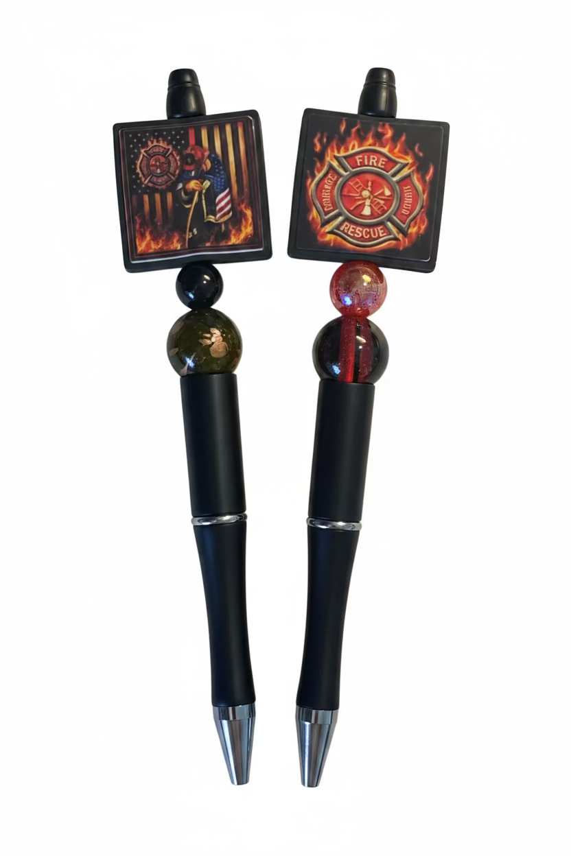 Firefighter Inspired Pens