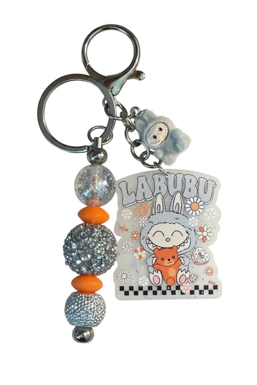 Labubu Inspired Keychain