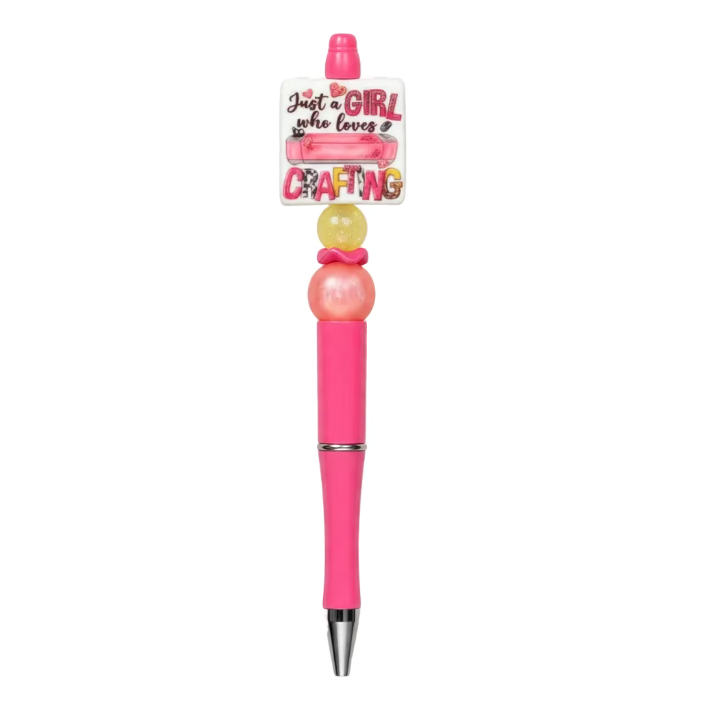 Just A Girl Who Loves Crafting Pen