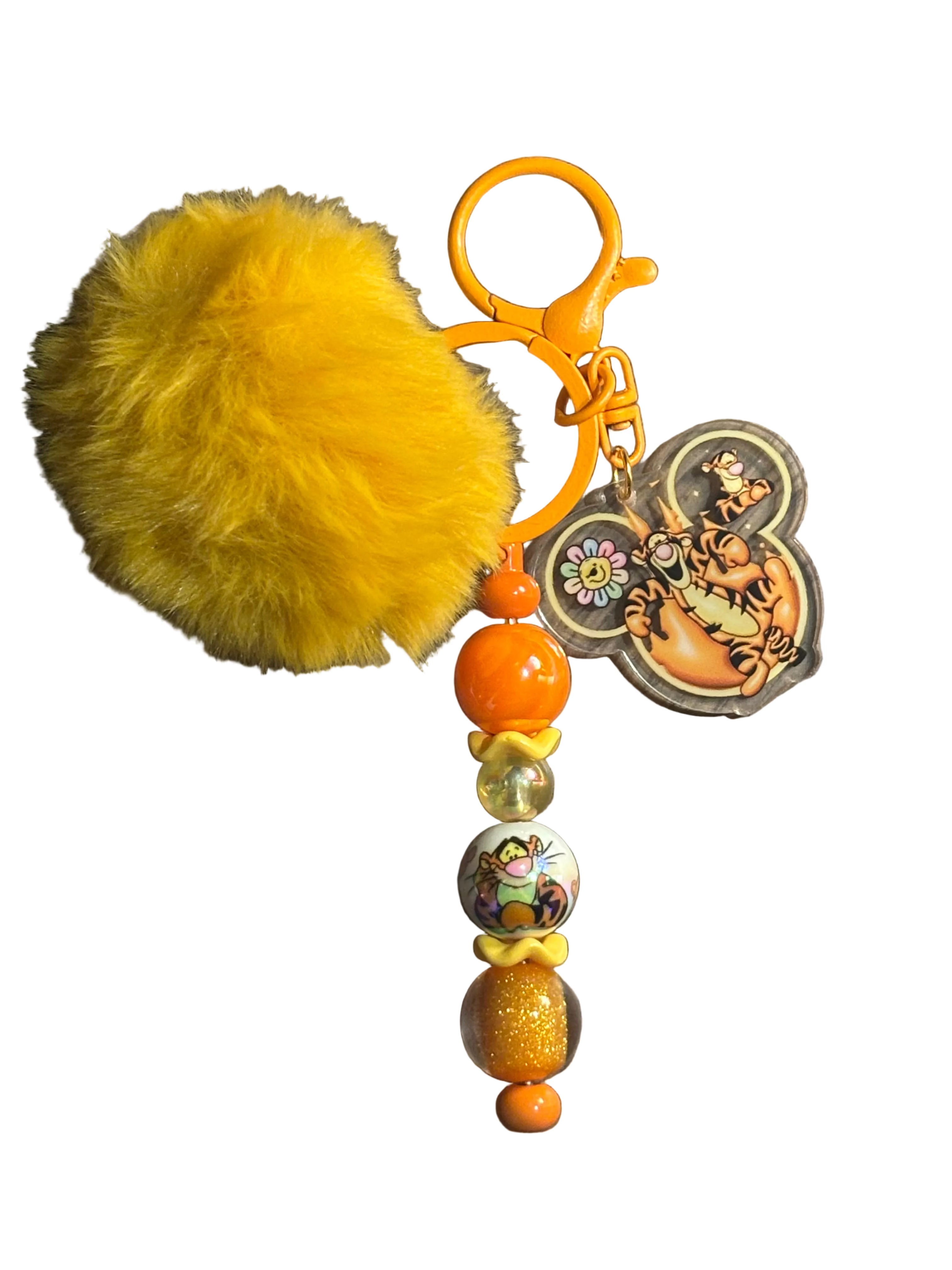 Tigger Inspired Keychain