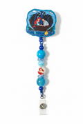 Little Mermaid Inspired Badge Reel