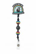 Little Ray Of Pitch Black Sunshine Badge Reel