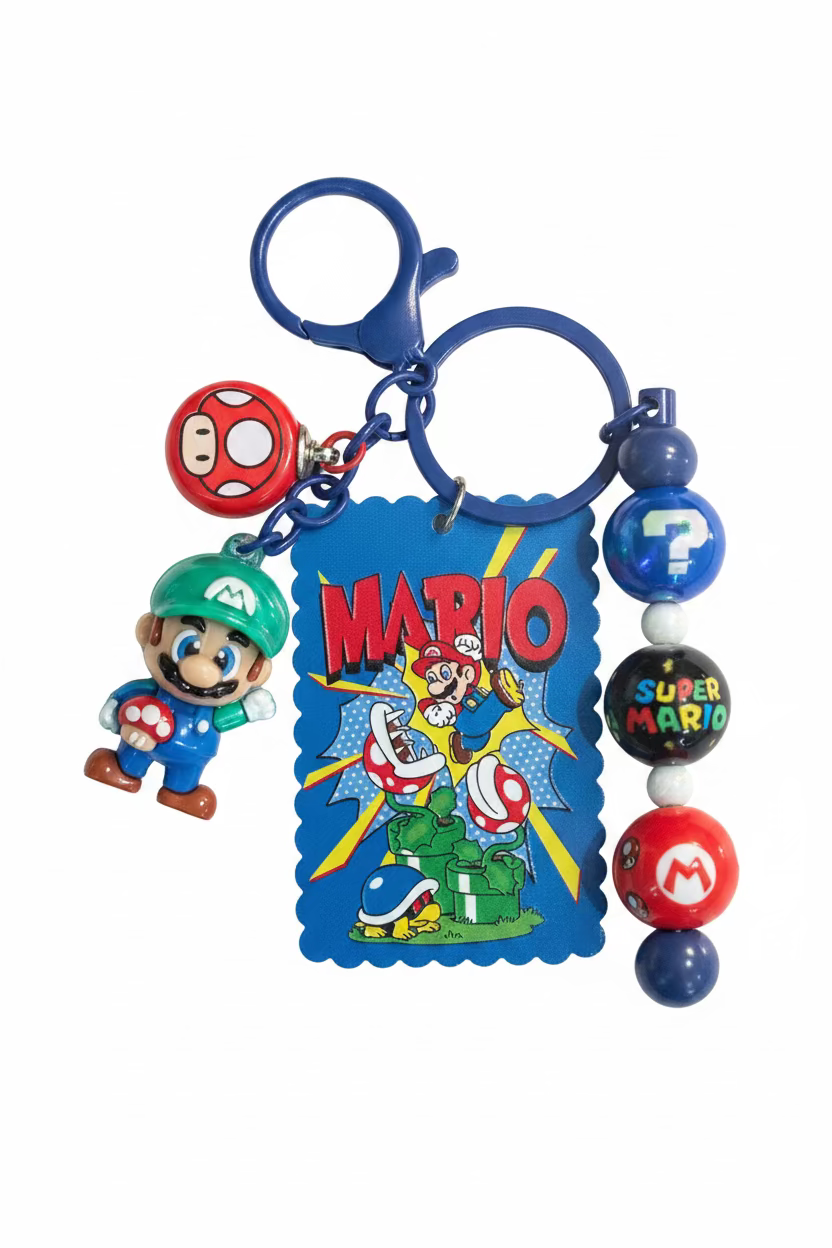 Super Mario Keychain
