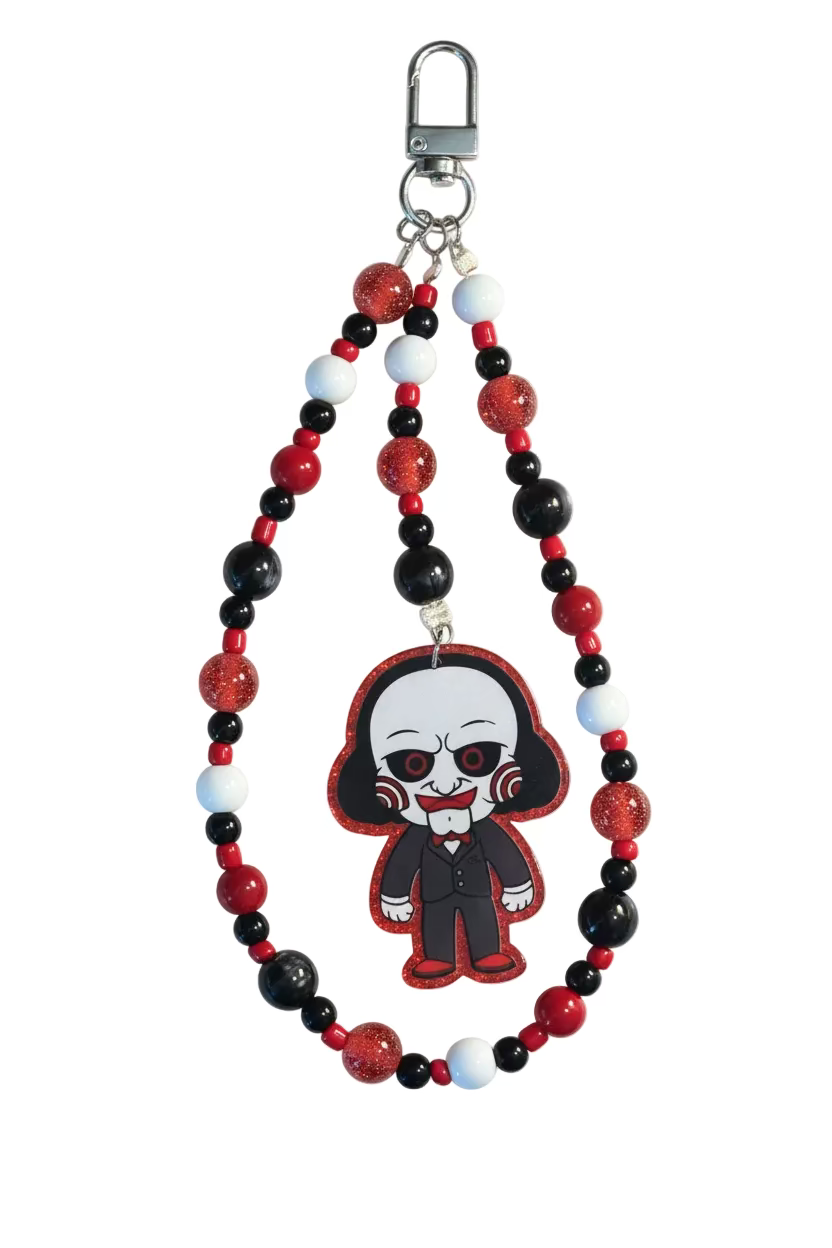 Jigsaw Billy the Puppet Bag Charm