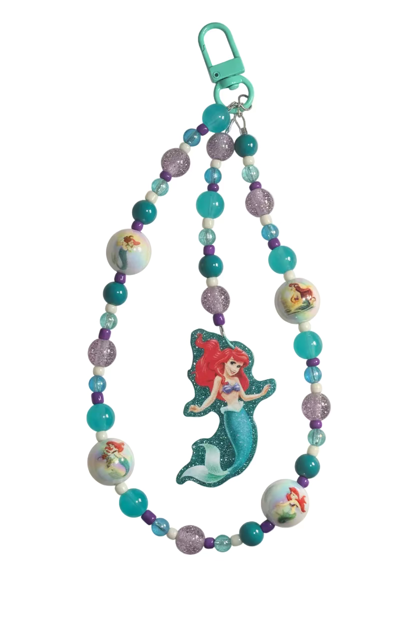 Ariel Inspired Bag Charm