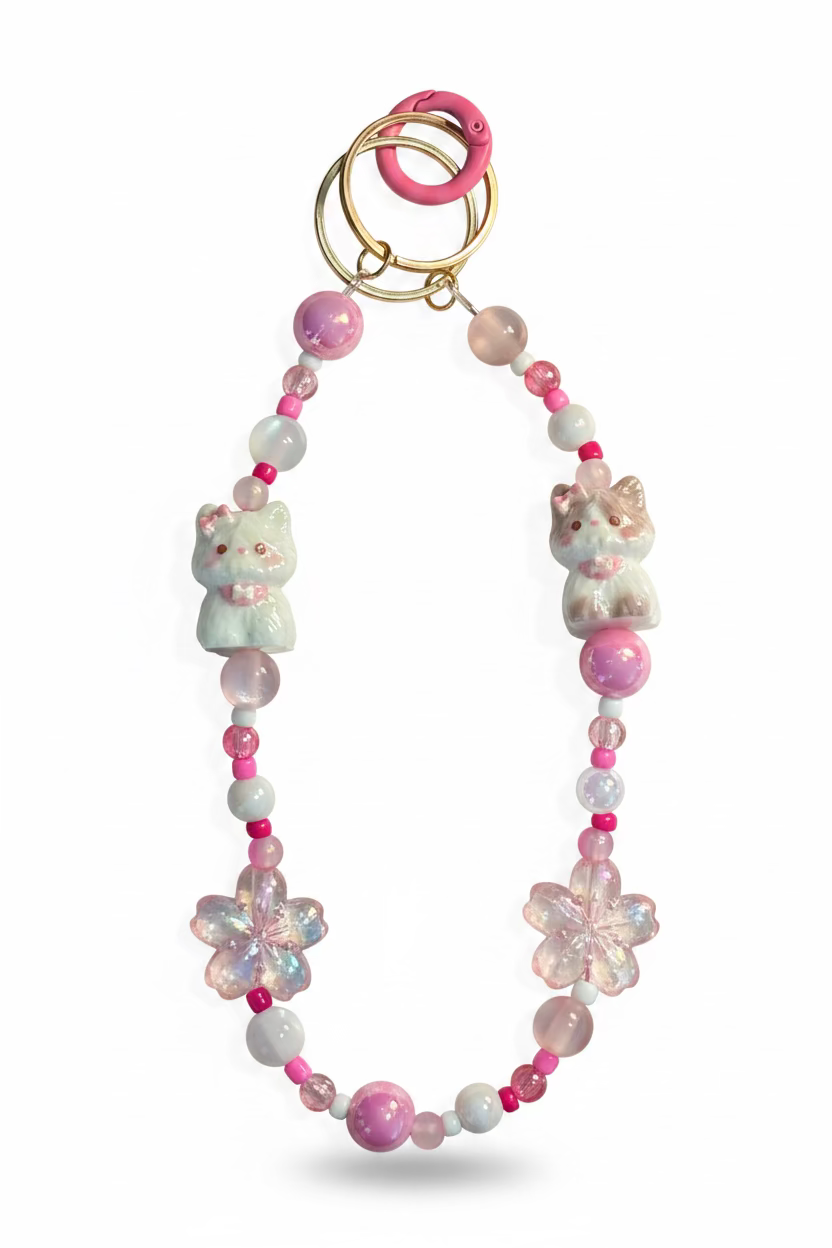Cat Inspired Bag Charm