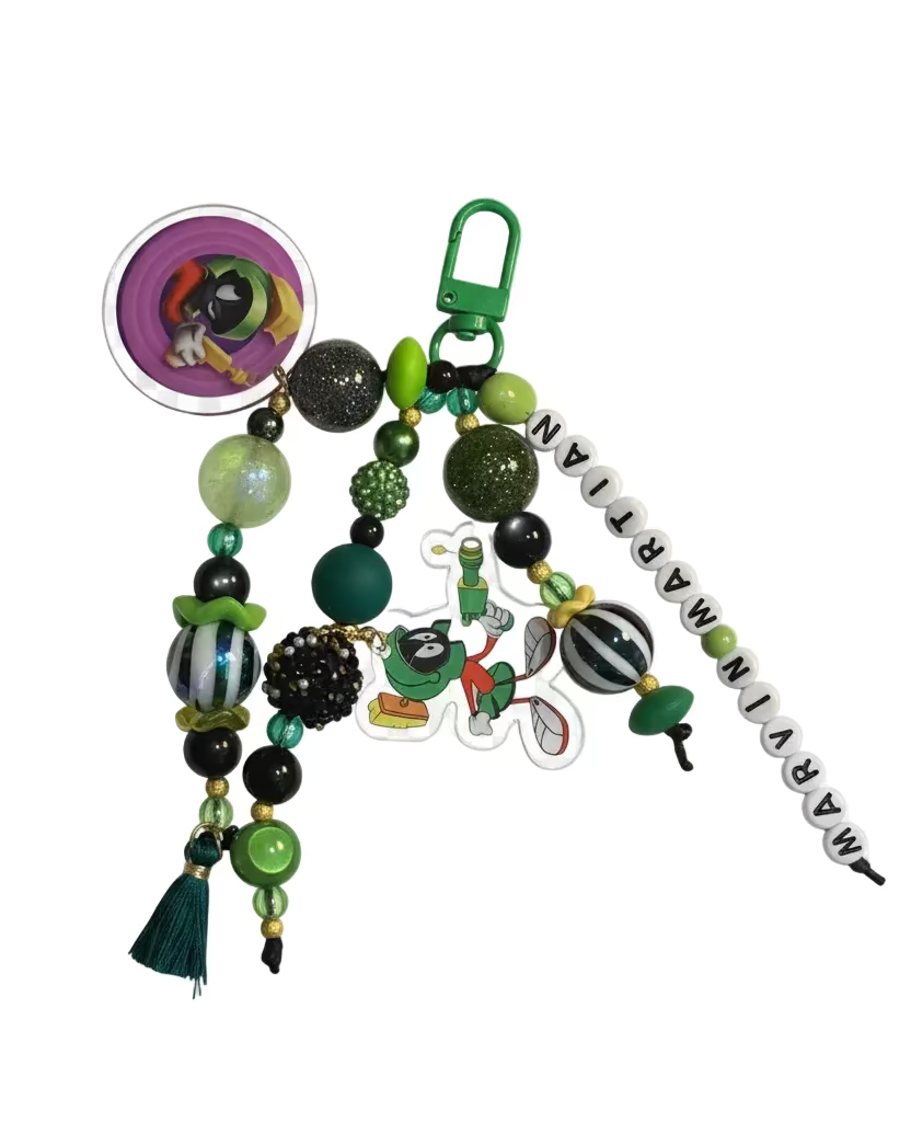 Marvin Martian Inspired Keychains