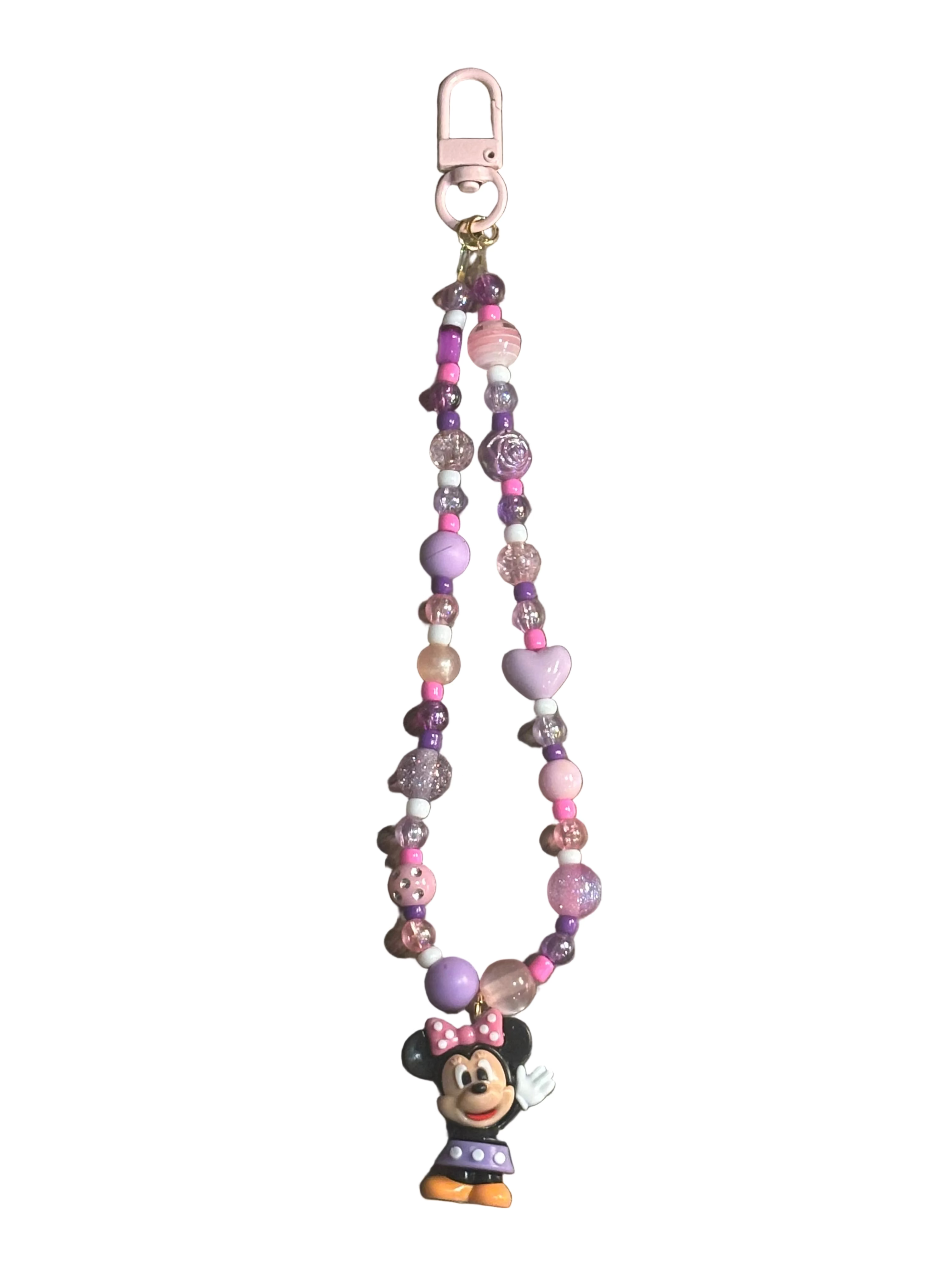 Minnie Mouse Inspired Bag Charm