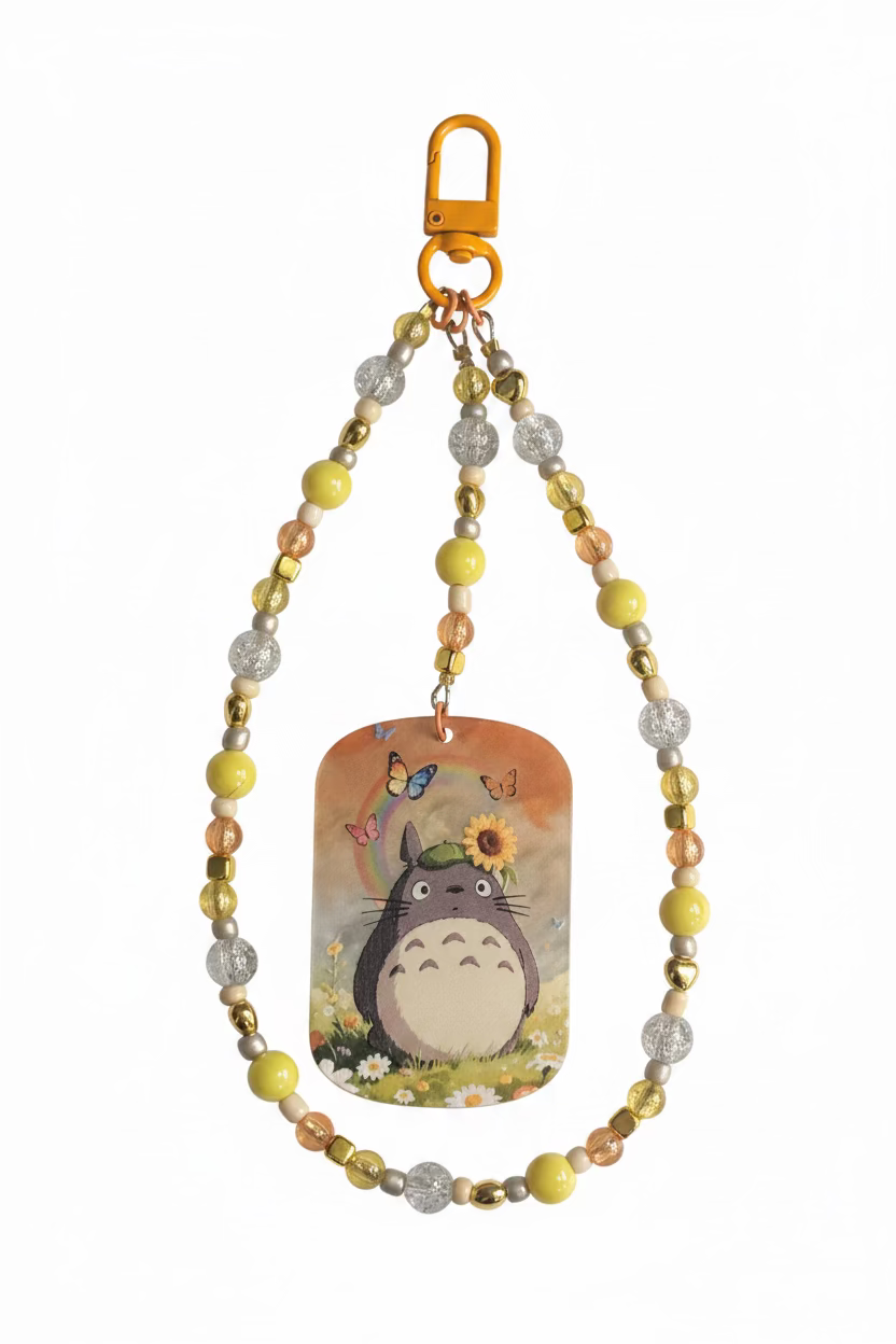 Totoro Inspired Bag Charm