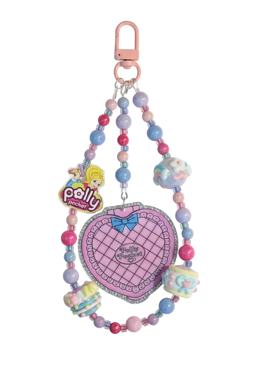 Polly Pocket Inspired Bag Charm