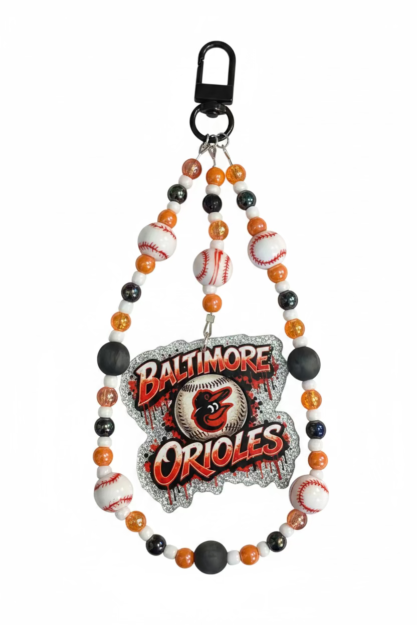 Baltimore Orioles Bag Charm
