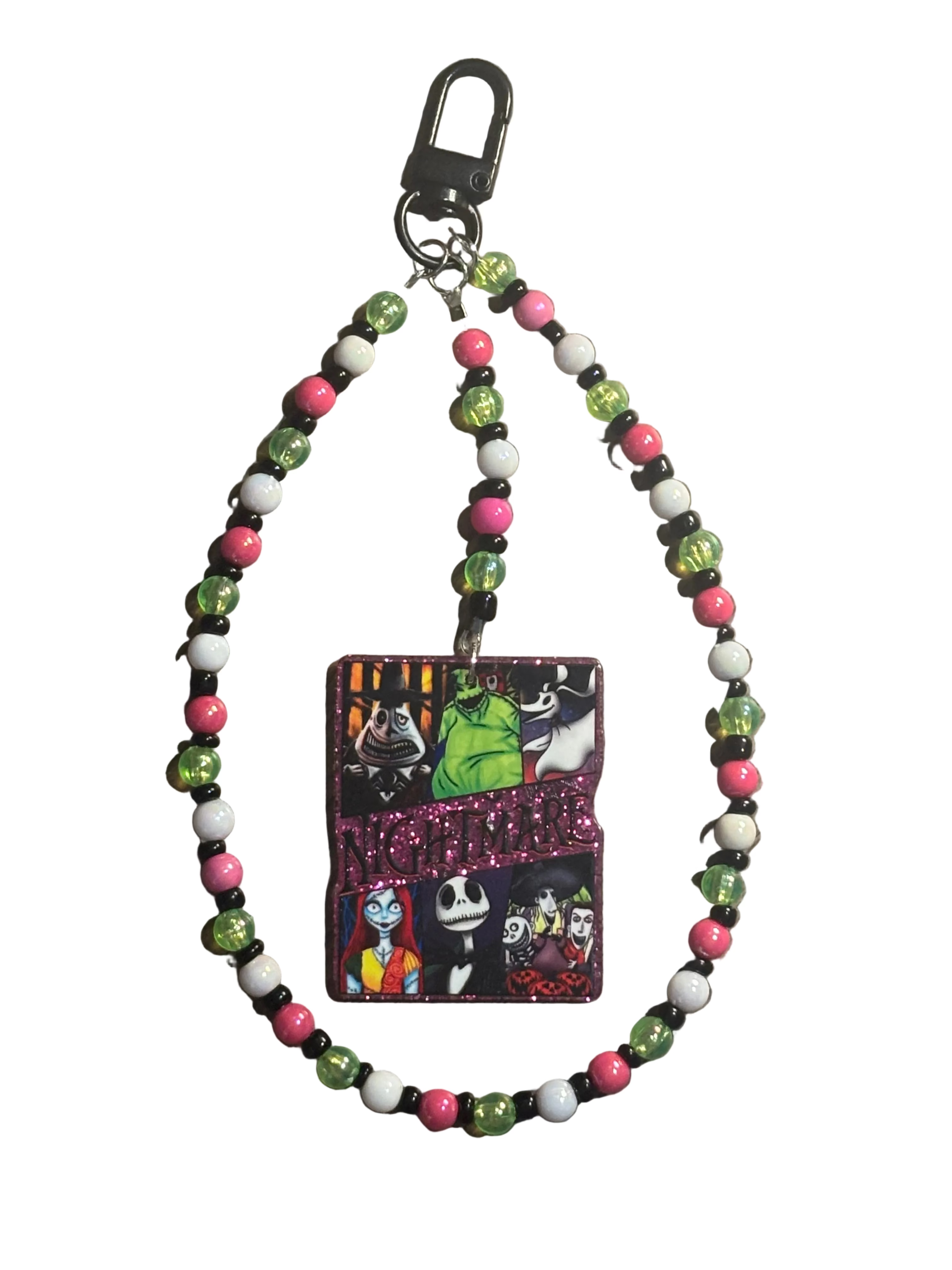 Nightmare Before Christmas Inspired Bag Charm