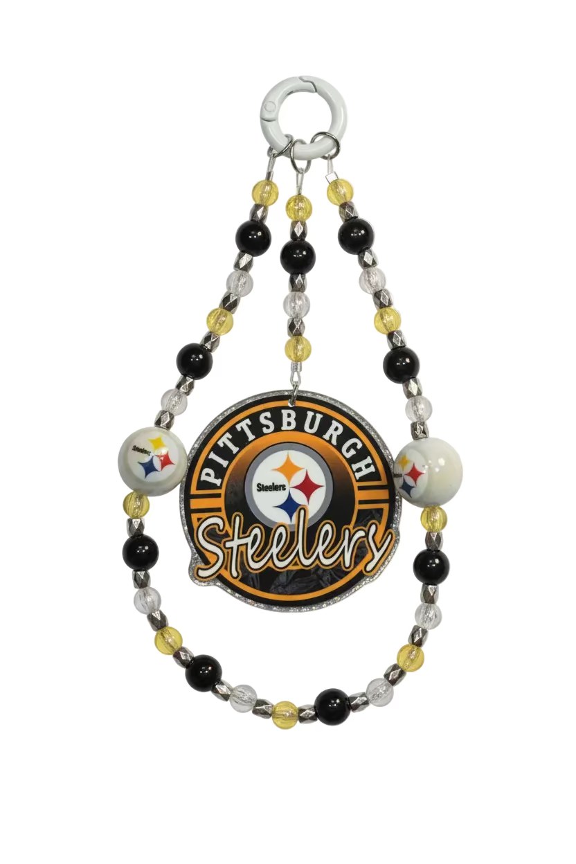 Pittsburgh Steelers Bag Charm