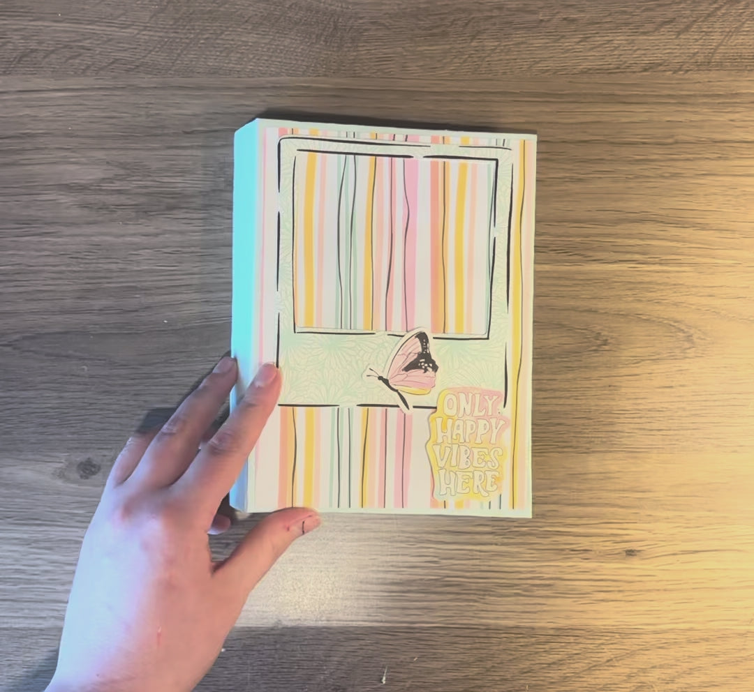 Happy Vibes Mini Scrapbook