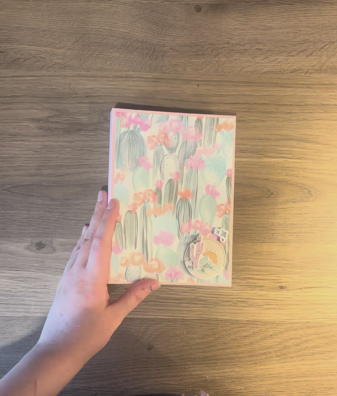 Disco Cowgirl Mini Scrapbook