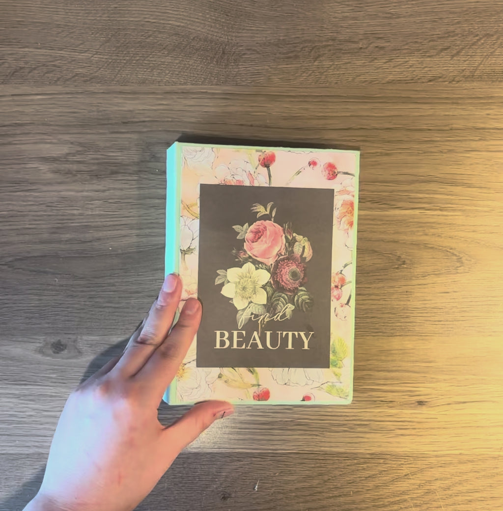 Floral Mini Scrapbooks